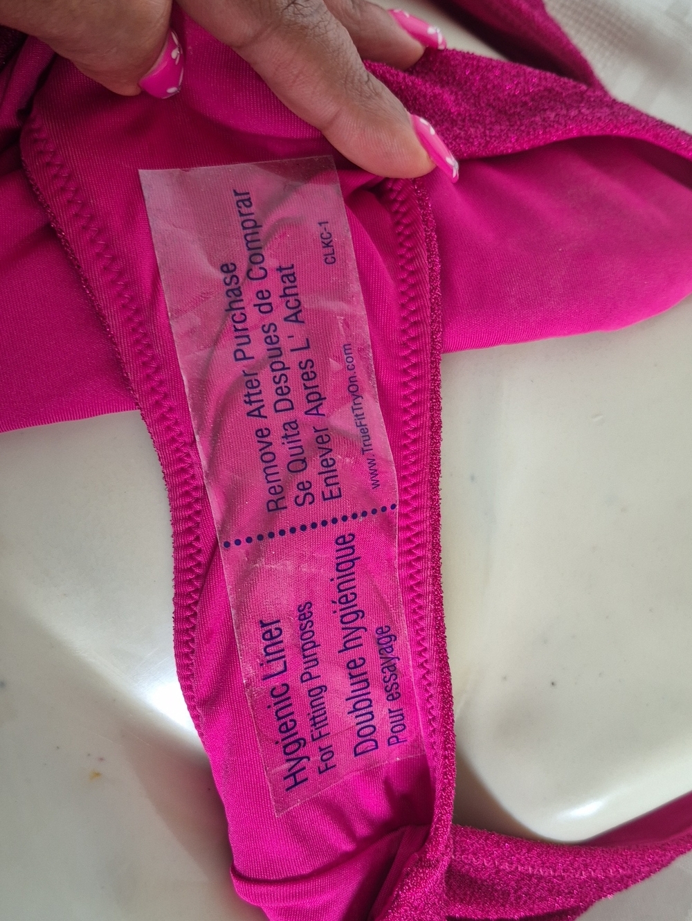 Victoria's Secret Fuchsia Cutout One-Piece Swimsuit - Picture 4 of 16